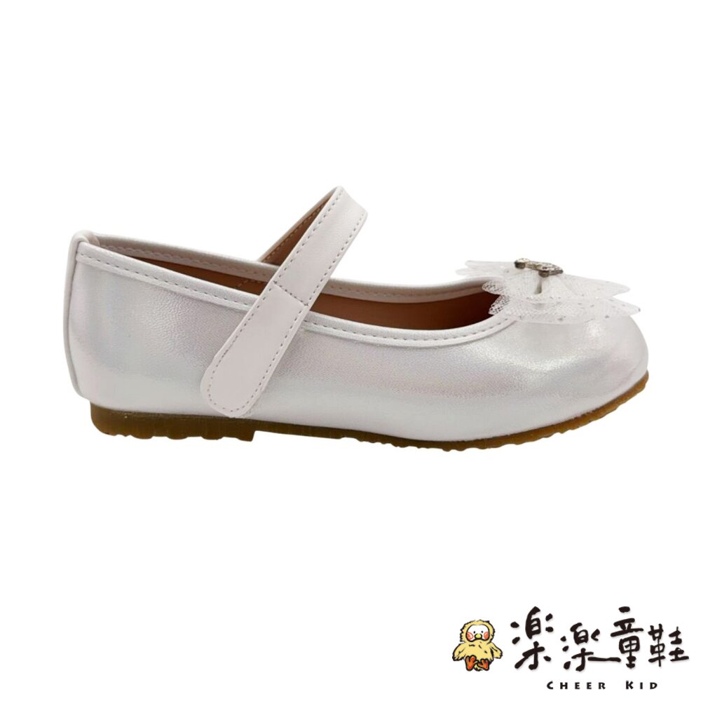 台灣製甜美皇冠公主鞋-白色 另有粉色可選-圖片-3