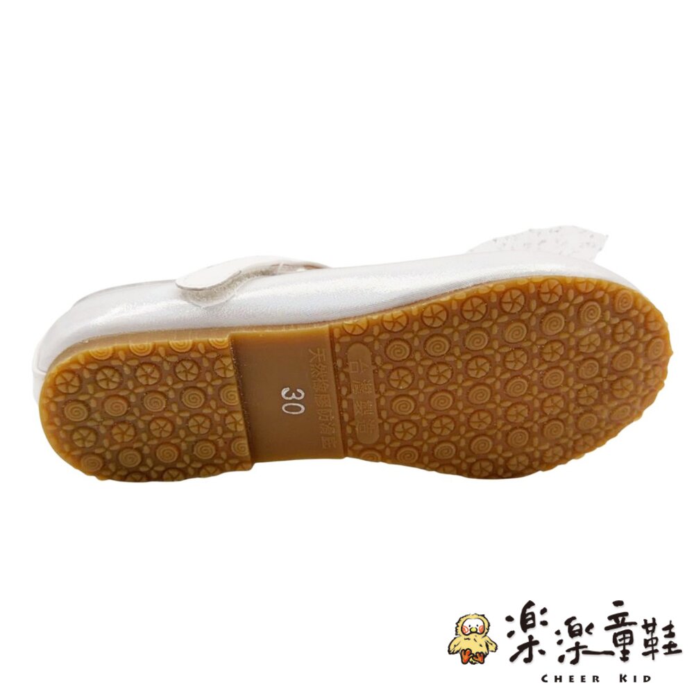 台灣製甜美皇冠公主鞋-白色 另有粉色可選-圖片-3