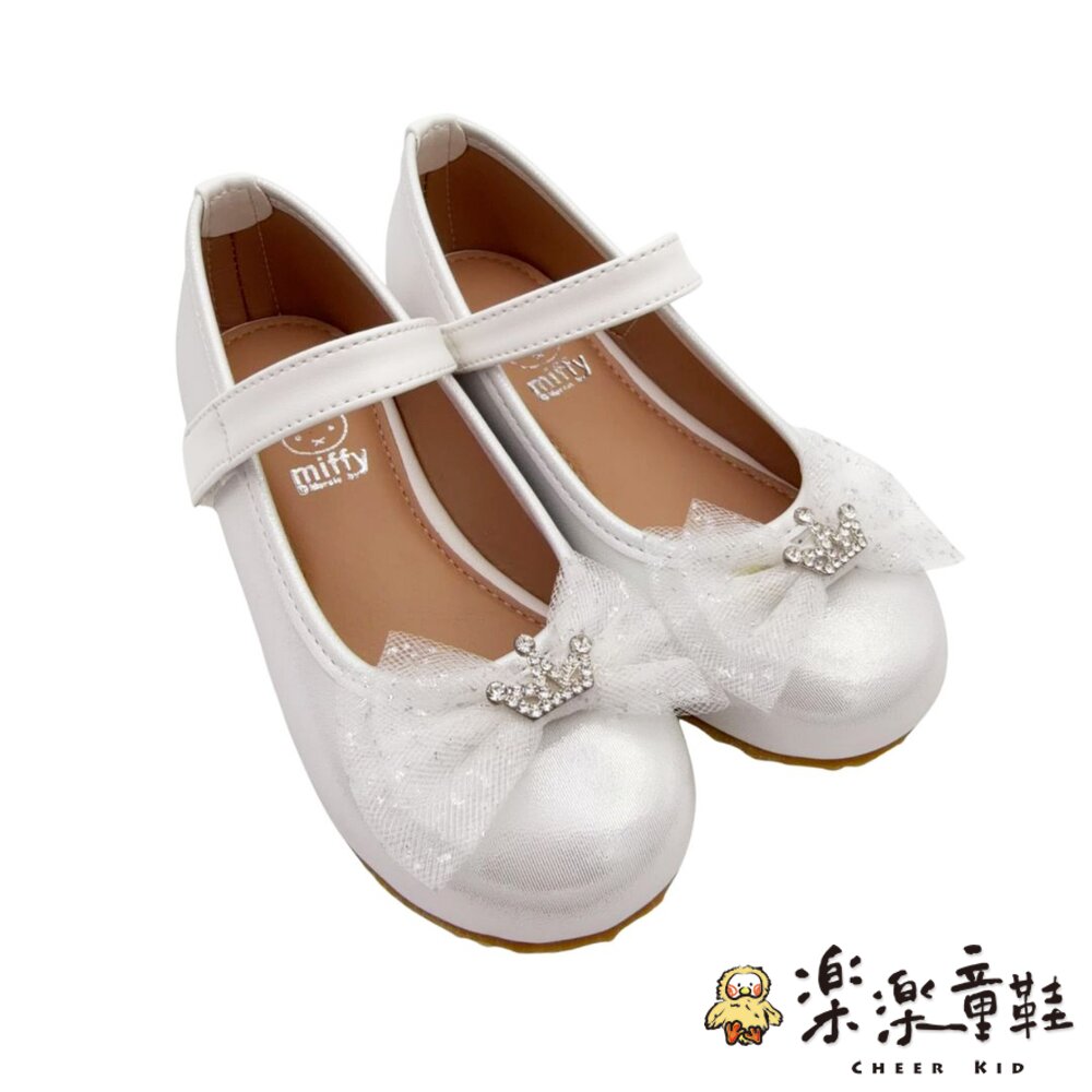 台灣製甜美皇冠公主鞋-白色 另有粉色可選-圖片-6