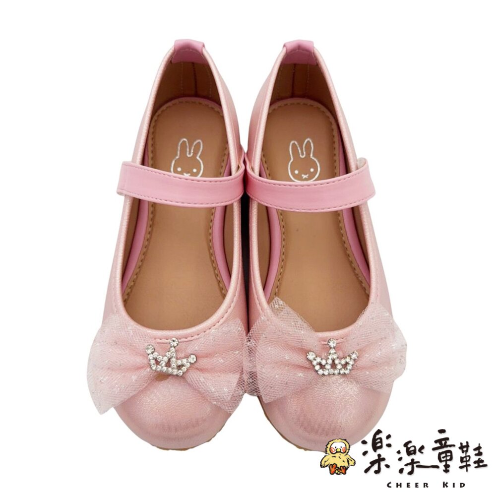 MIT米飛兔水鑽娃娃鞋-粉色 另有白色可選-圖片-1