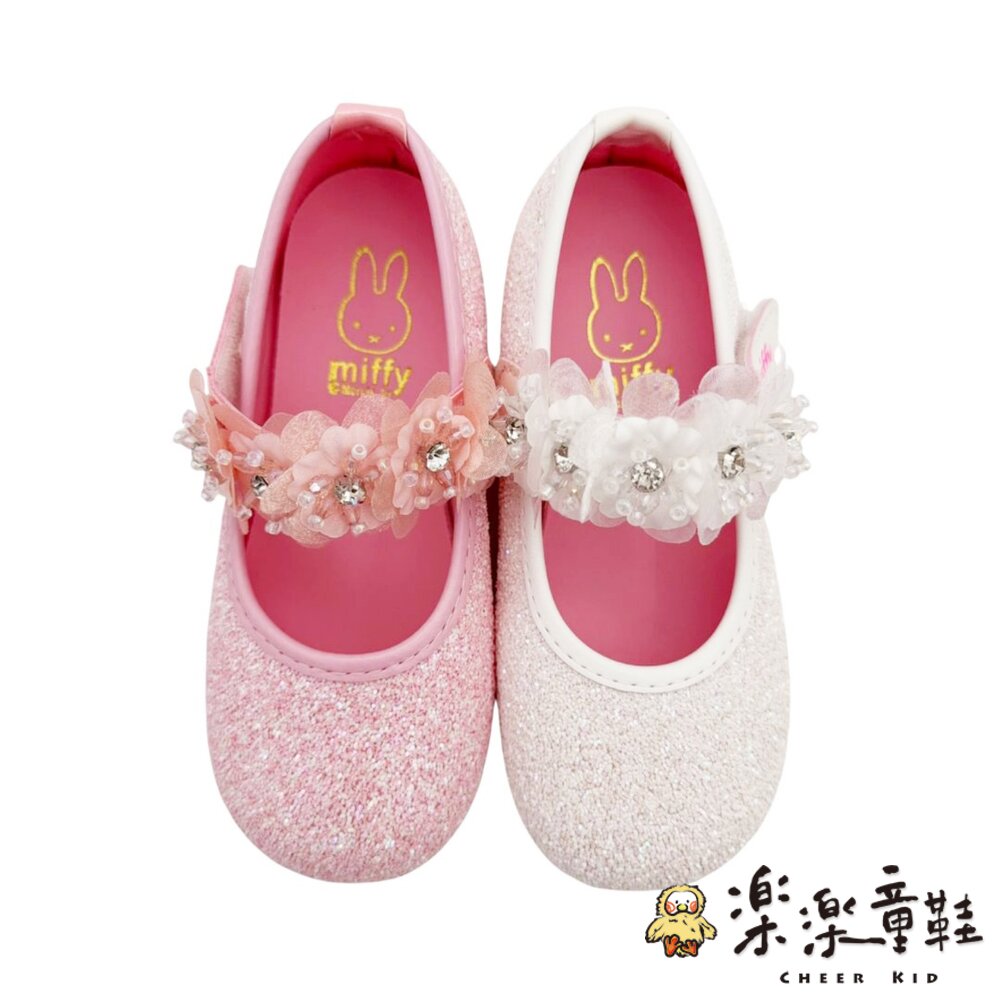 台灣製米菲兔優雅花花公主鞋 兩色-圖片-1
