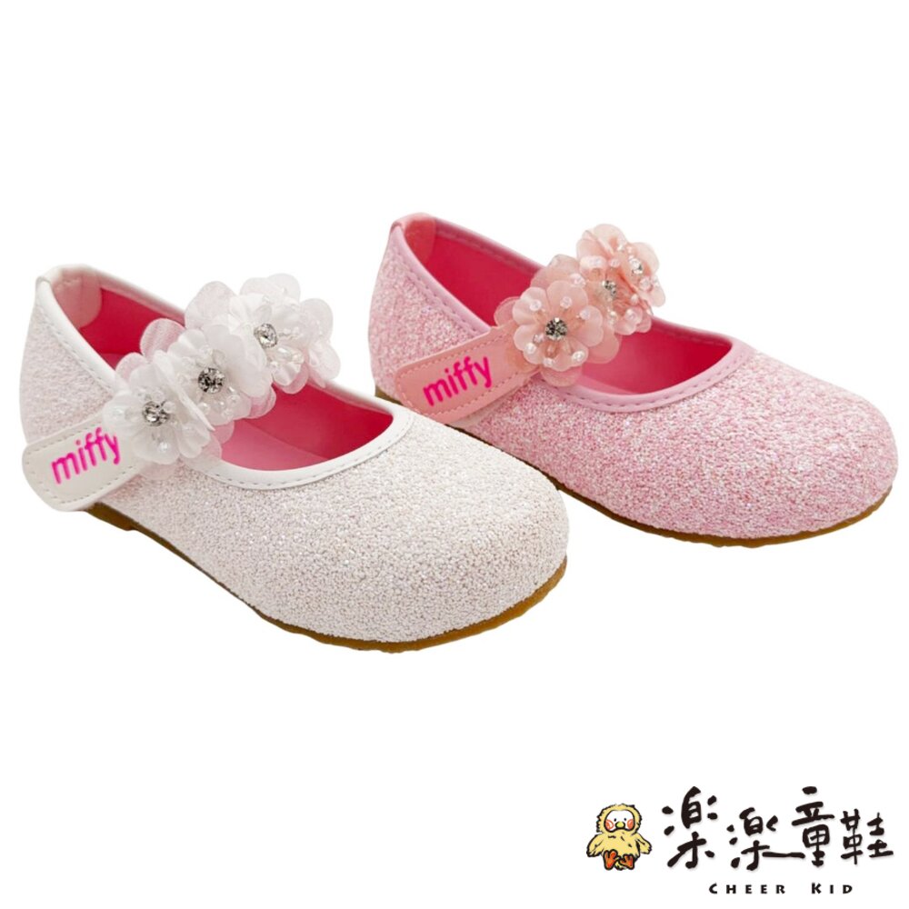 台灣製米菲兔優雅花花公主鞋 兩色-圖片-5