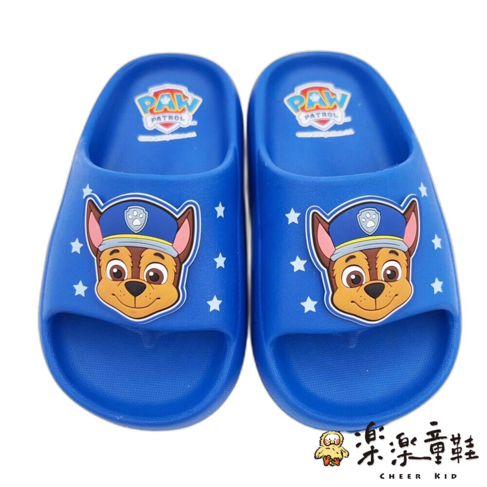 W004-1-台灣製MIT汪汪隊立大功厚底拖鞋