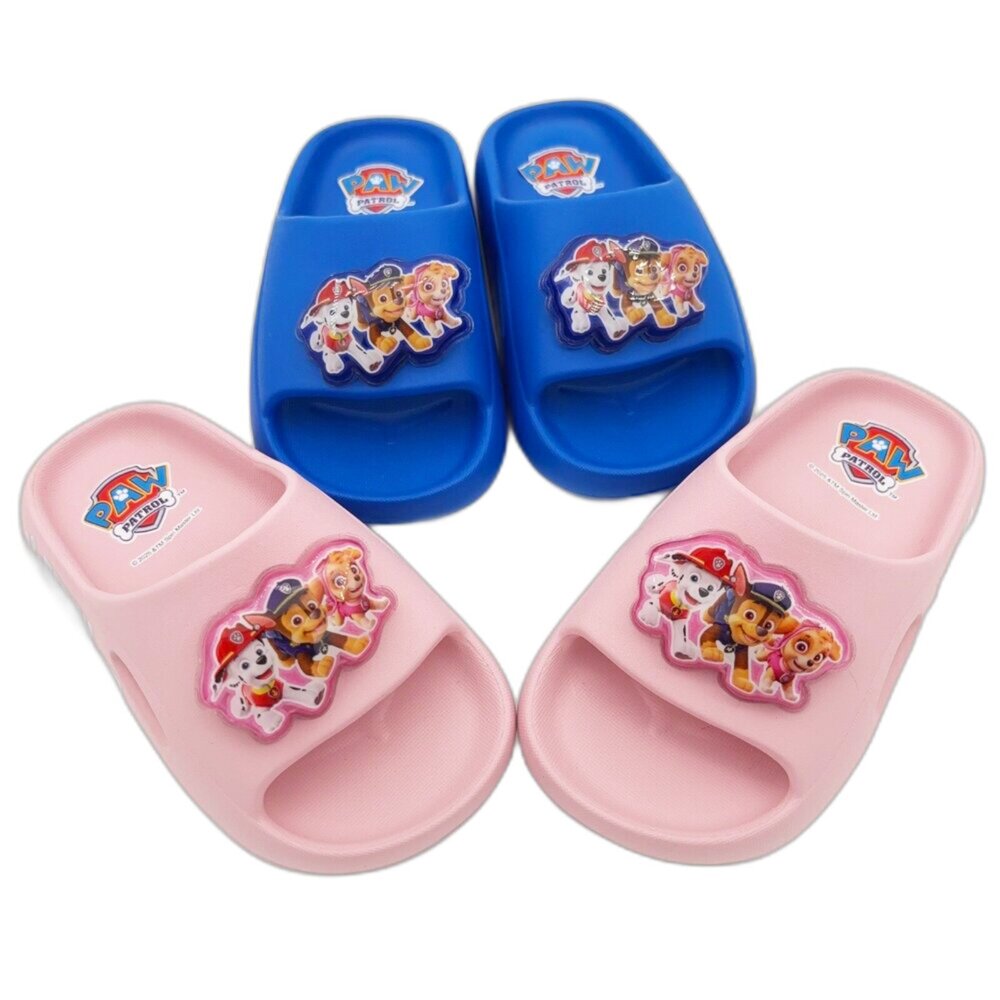 W004-3-台灣製可愛汪汪隊立大功電燈拖鞋