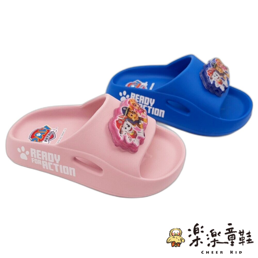 台灣製可愛汪汪隊立大功電燈拖鞋-圖片-4