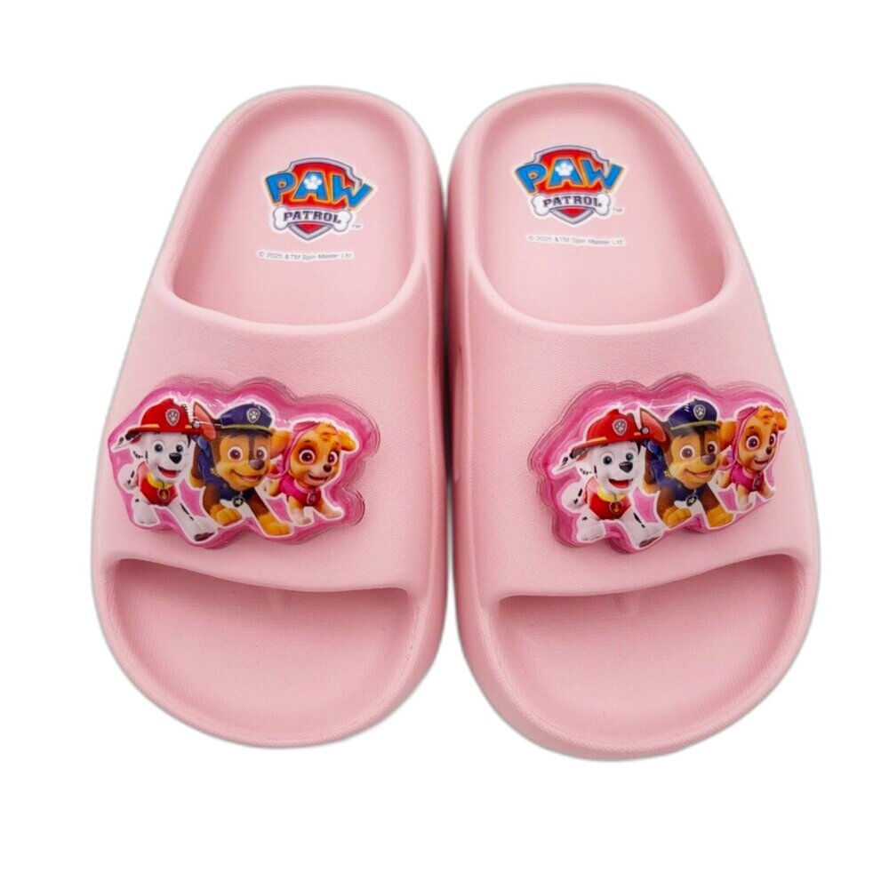 W004-4-台灣製汪汪隊立大功女童電燈拖鞋