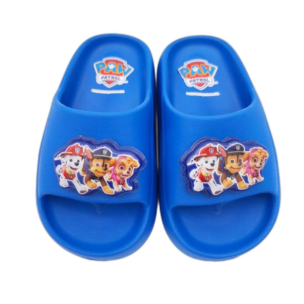 W004-5-台灣製男童汪汪隊立大功電燈拖鞋