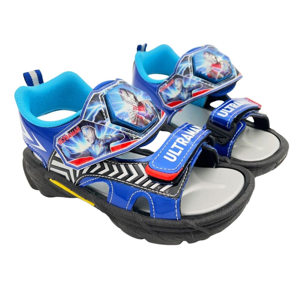 W008-台灣製超人力霸王電燈涼鞋