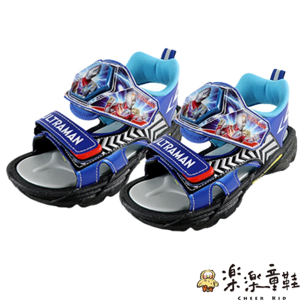 W008-台灣製超人力霸王電燈涼鞋