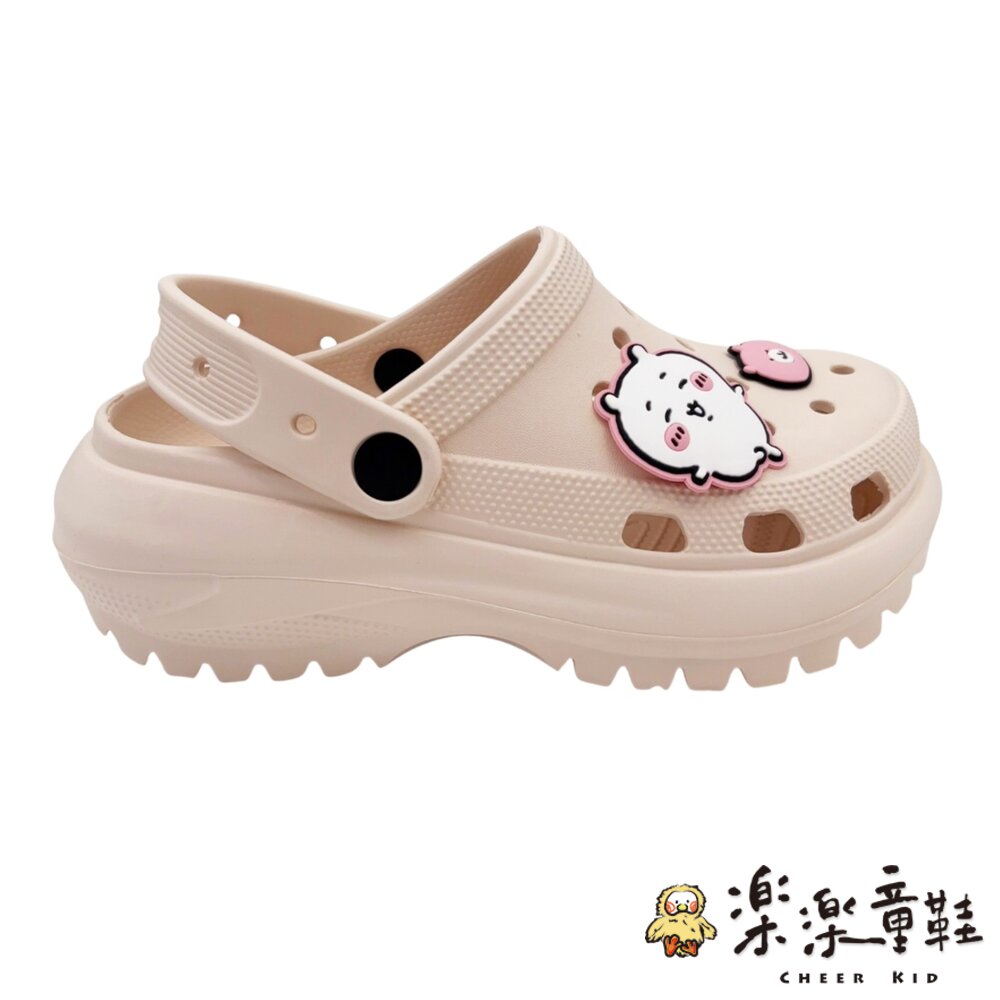 超可愛大童吉伊卡哇厚底洞洞鞋-圖片-2