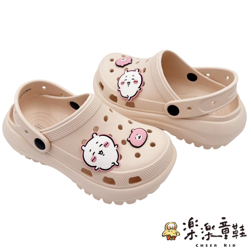 超可愛大童吉伊卡哇厚底洞洞鞋-圖片-4