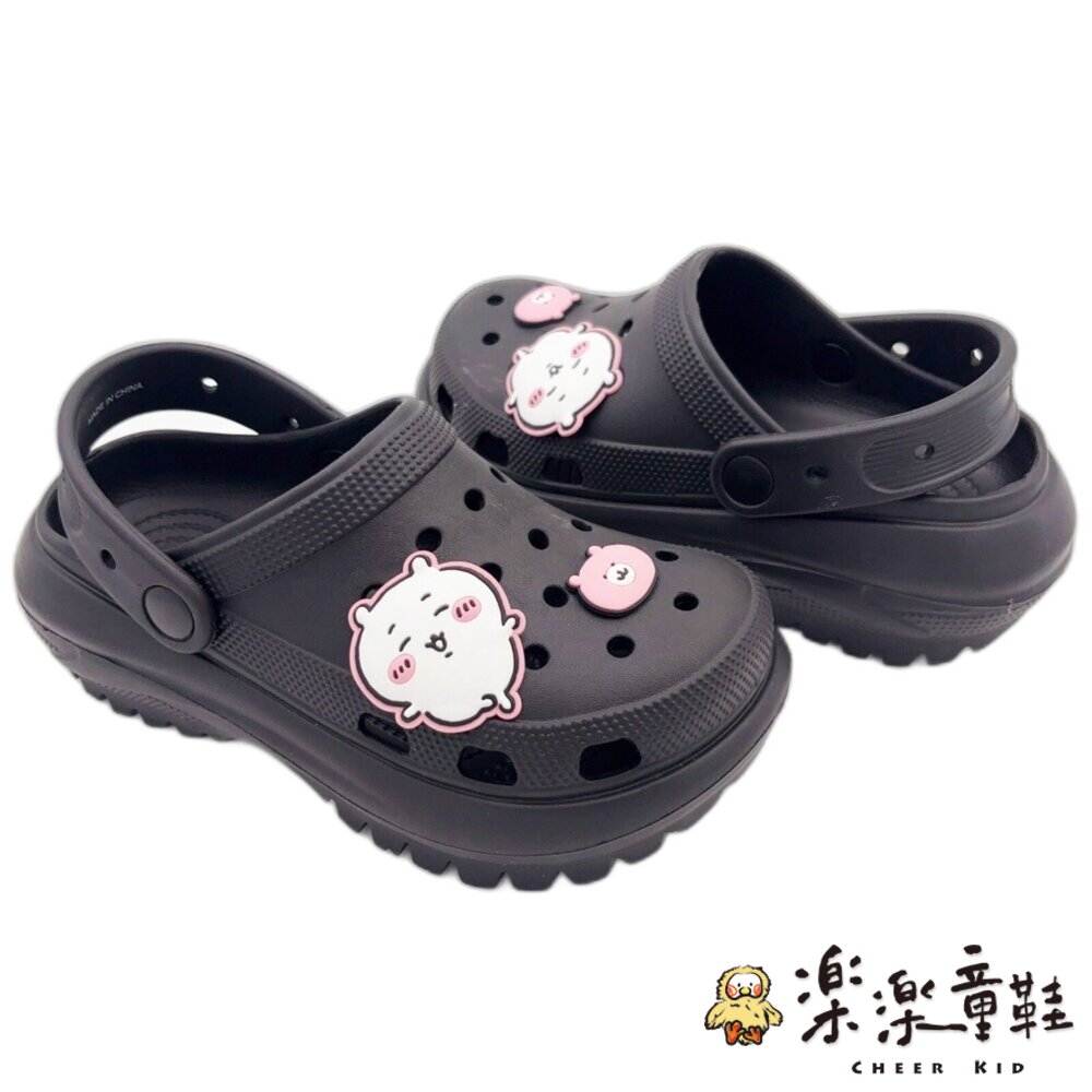 吉伊卡哇厚底洞洞鞋-圖片-4