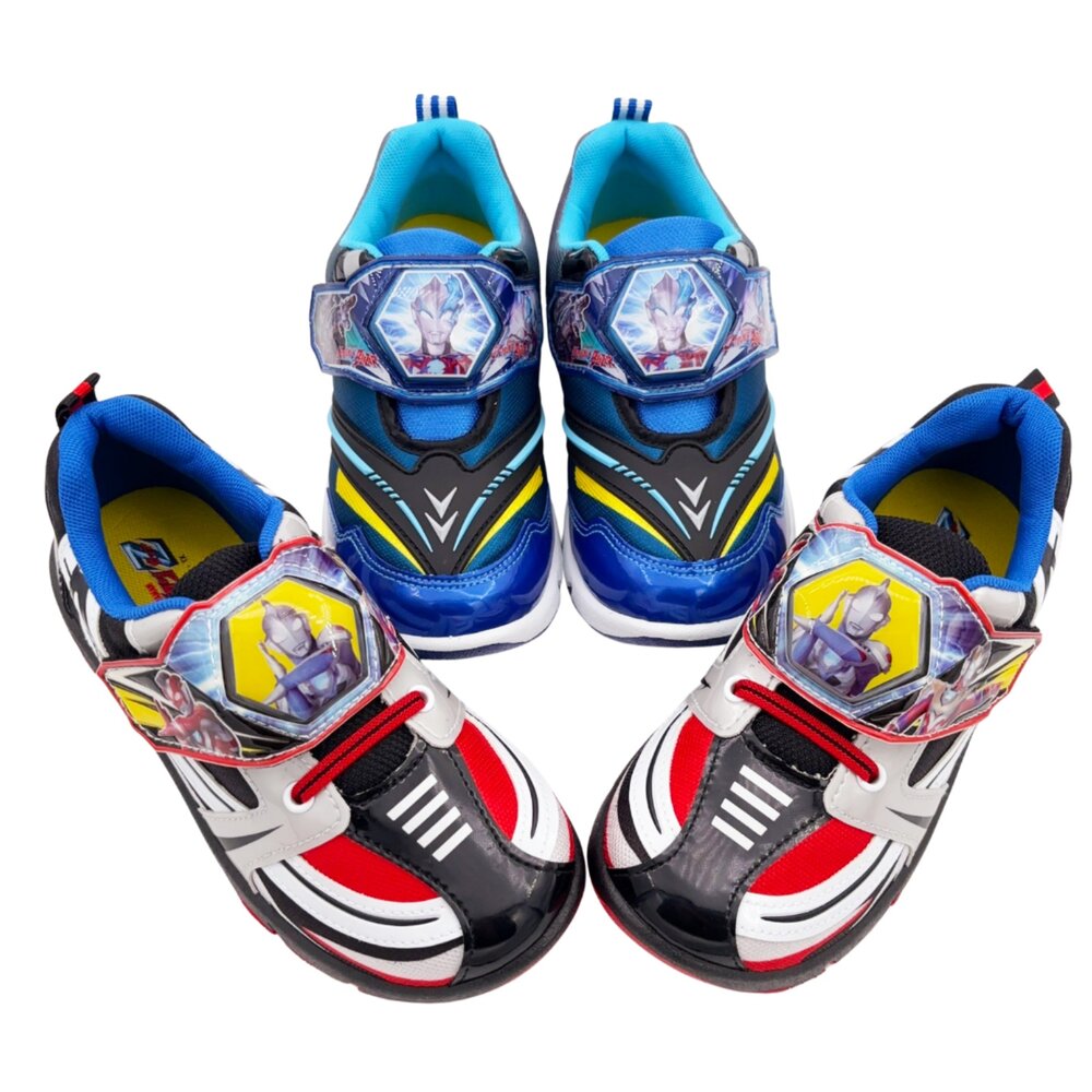 W017-台灣製超人力霸王電燈運動鞋 多款可選