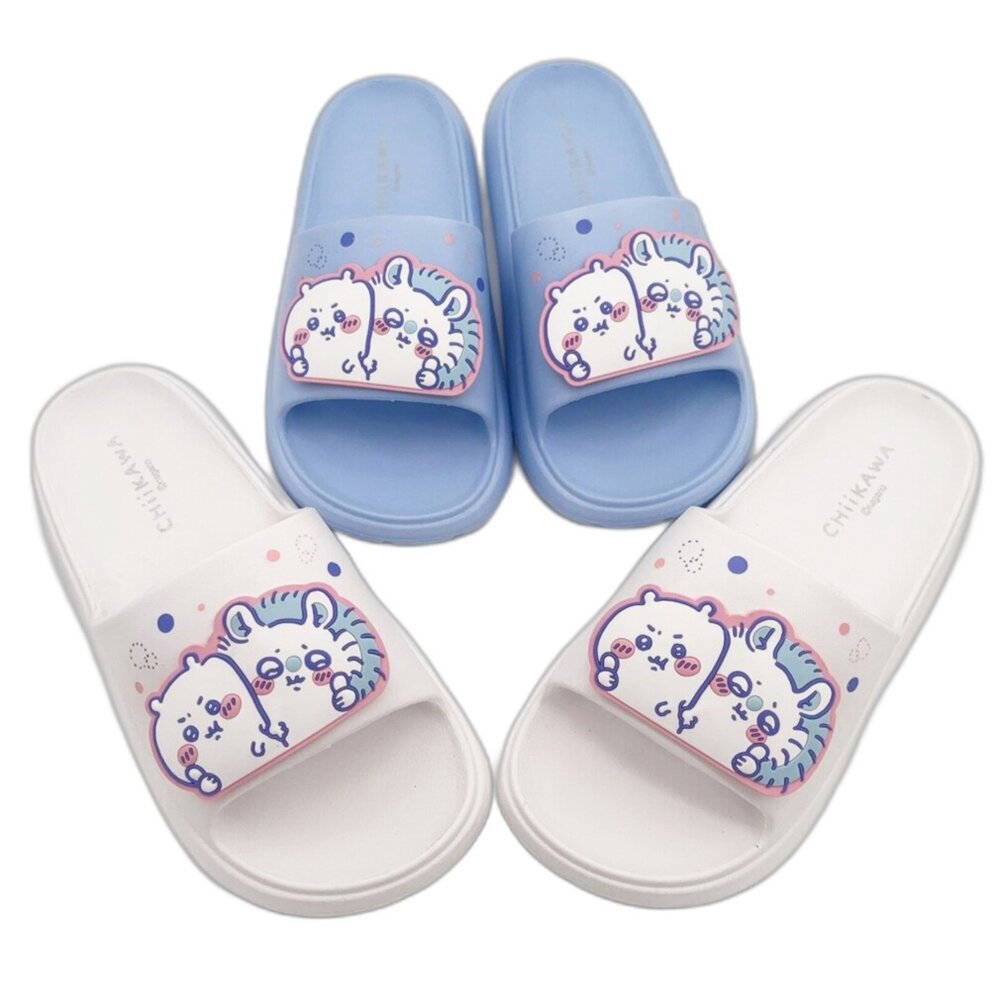 W018-2-可愛吉伊卡哇小桃拖鞋 兩色