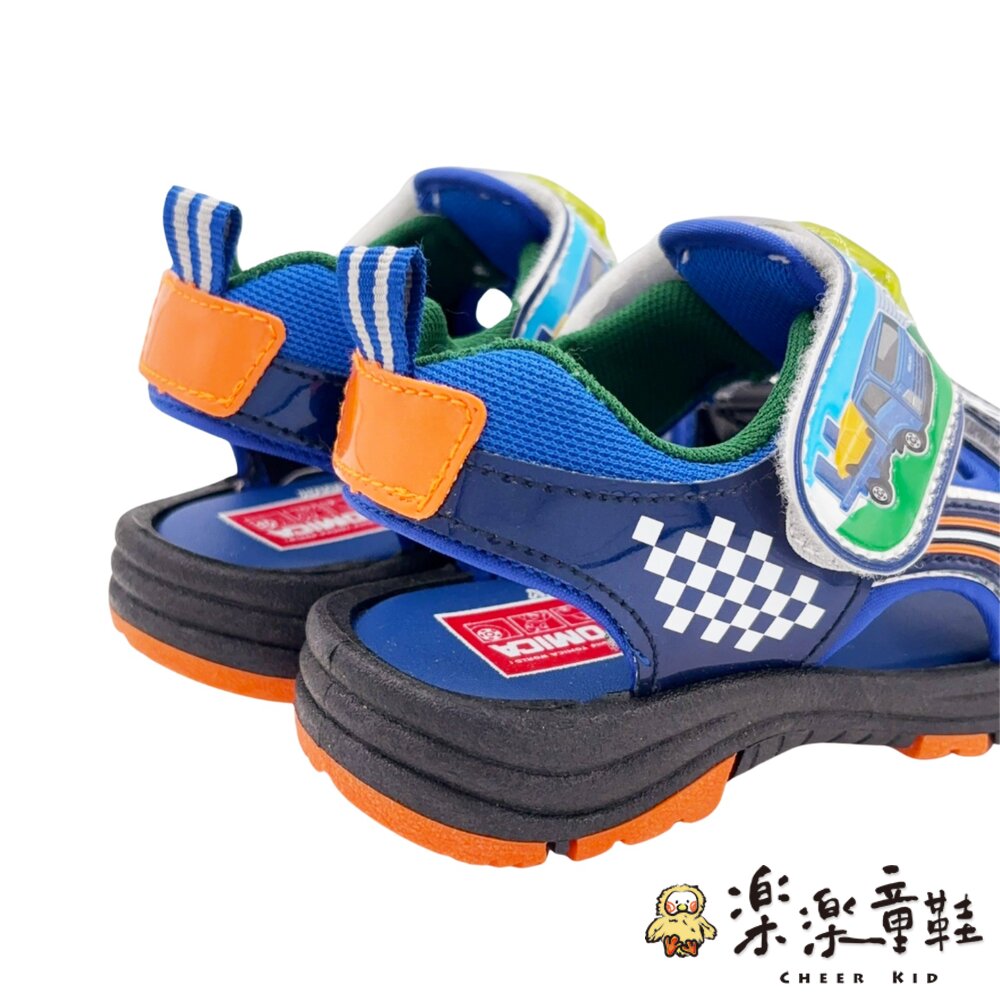 台灣製TOMICA車車電燈涼鞋-圖片-5