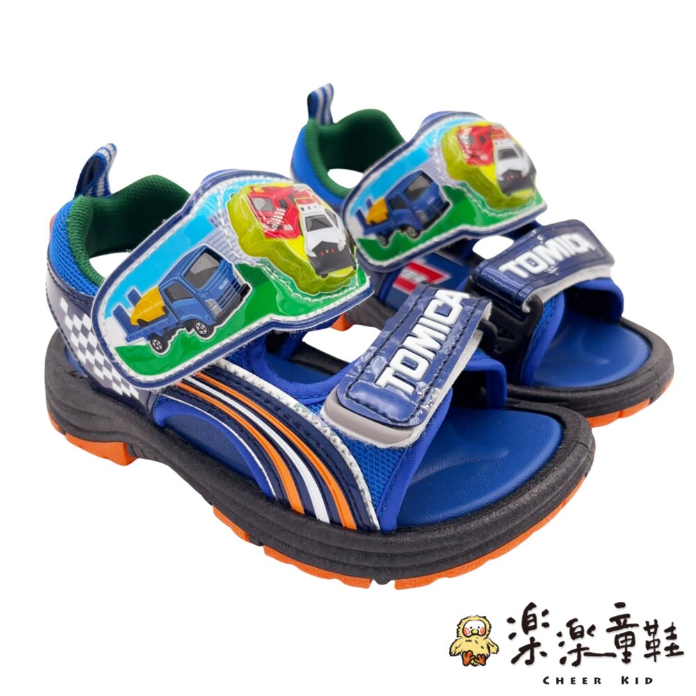 台灣製TOMICA車車電燈涼鞋