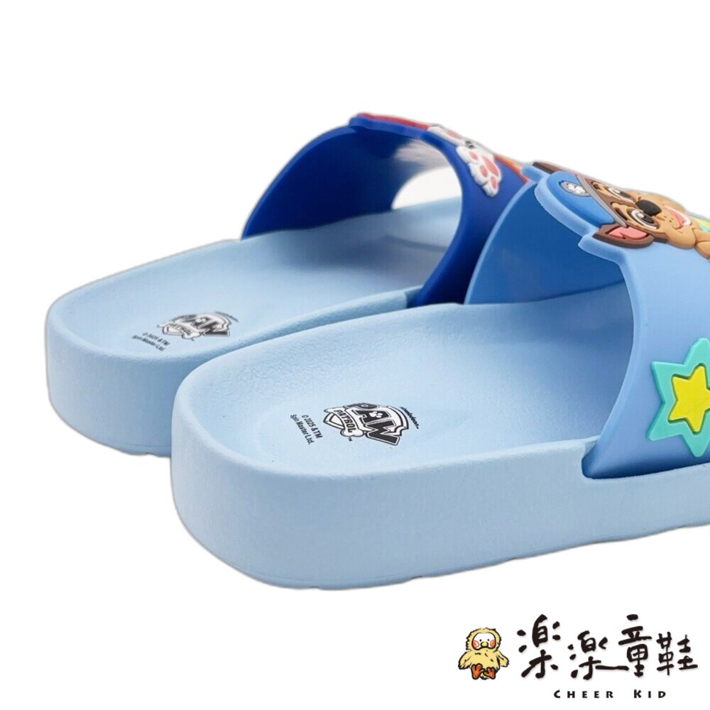 MIT汪汪隊阿奇毛毛輕量拖鞋-圖片-5