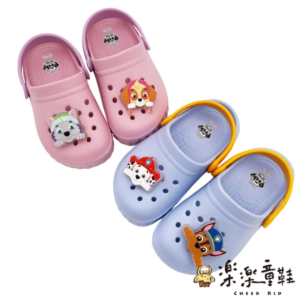 台灣製汪汪隊立大功電燈洞洞鞋-圖片-1