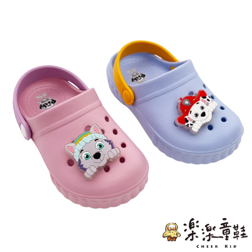 台灣製汪汪隊立大功電燈洞洞鞋-圖片-5