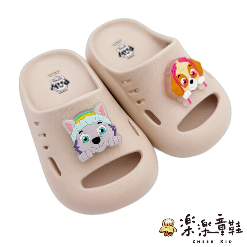 台灣製汪汪隊天天珠珠電燈拖鞋-圖片-1