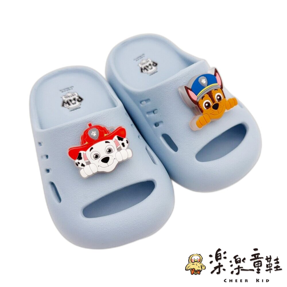 MIT汪汪隊立大功男童電燈拖鞋-圖片-1