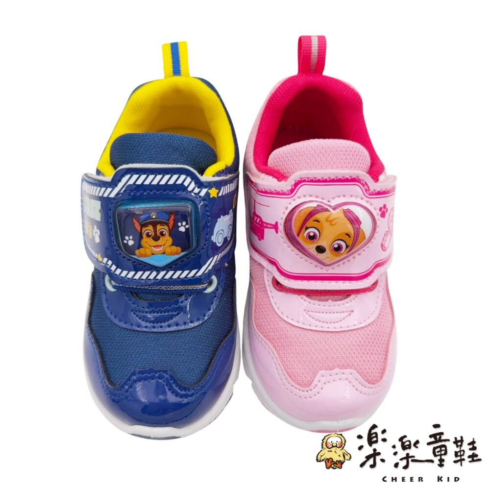 台灣製汪汪隊立大功電燈運動鞋-圖片-1