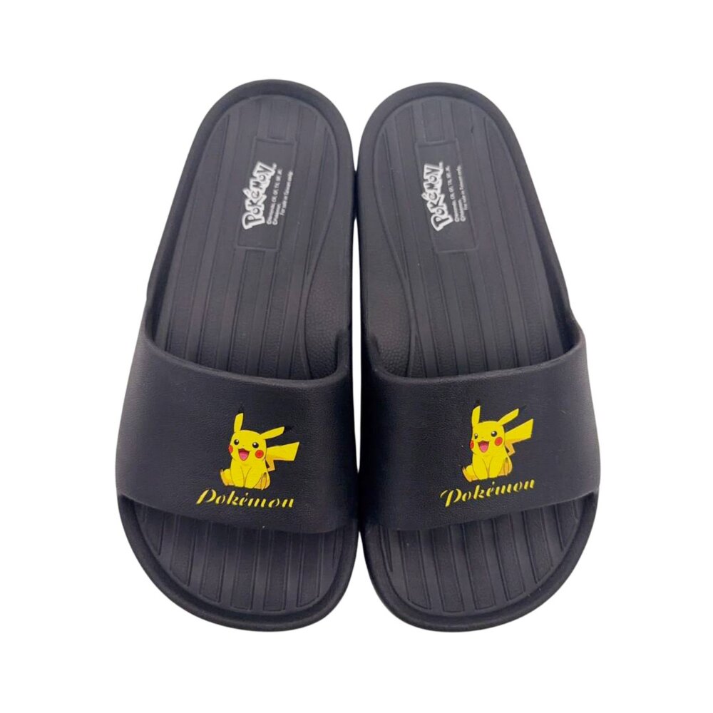 W033-台灣製精靈寶可夢皮卡丘拖鞋