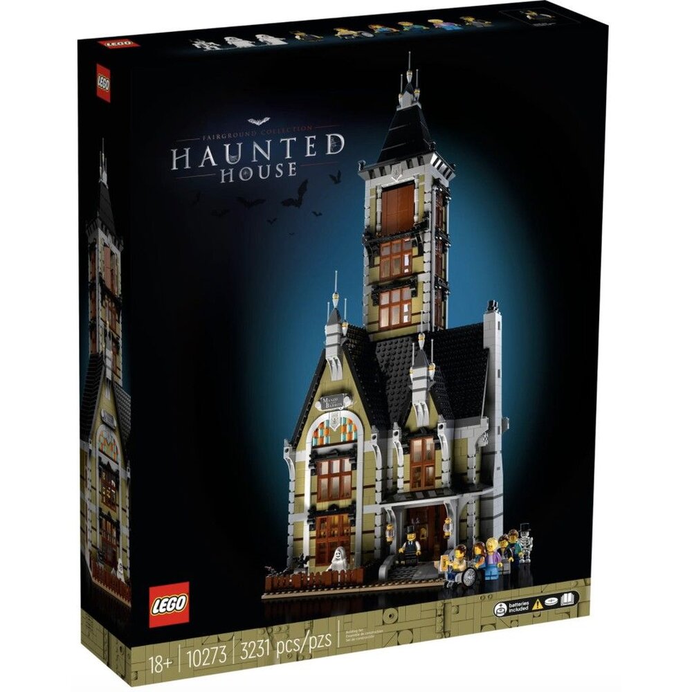 lego-10273-LEGO 10273 -  樂高 Creator 系列遊樂場鬼屋 Haunted House