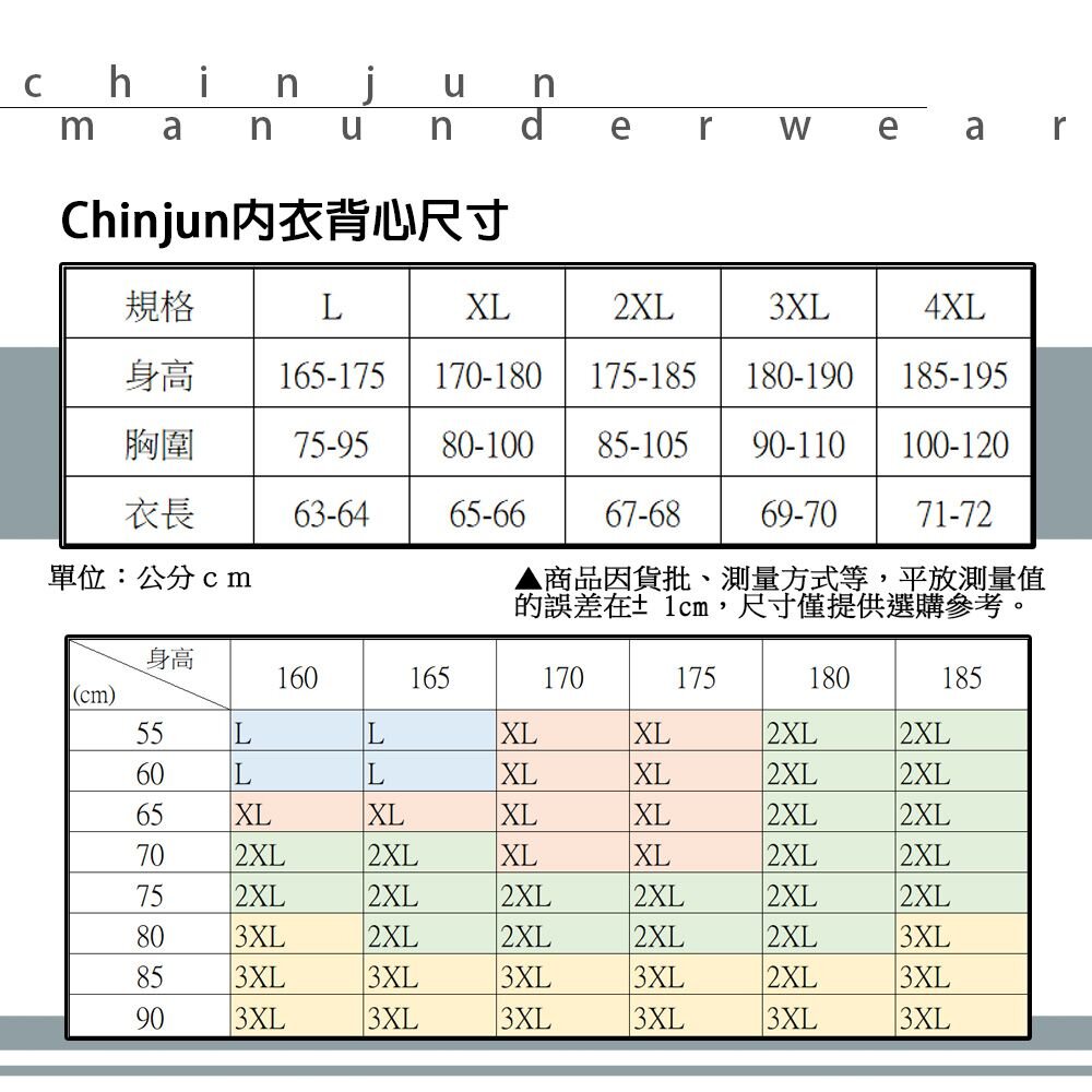 【chinjun】舒適棉質 彈性背心,男內衣-U領 衛生衣 吊嘎 內搭 坦克背心 吸濕排汗-圖片-2