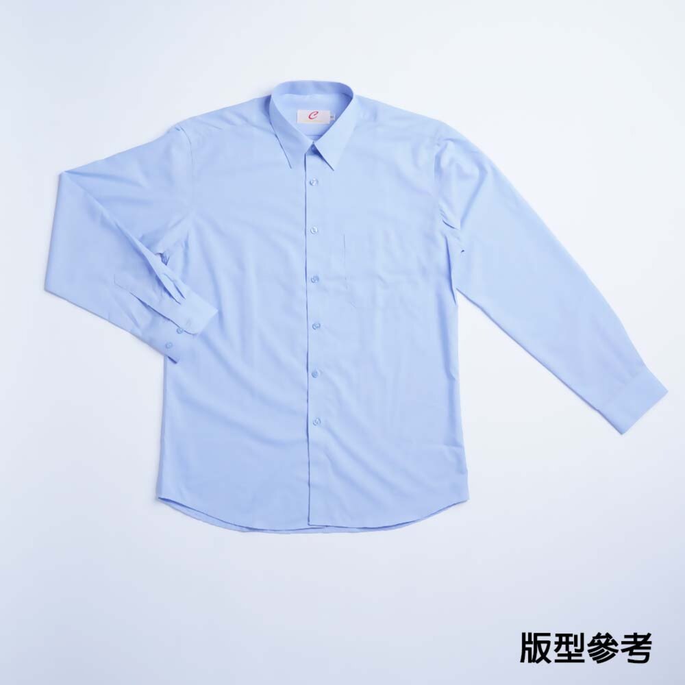 【CHINJUN】男士商務襯衫 抗皺加強 長袖 短袖 藍色條紋 3649 s3649-圖片-6