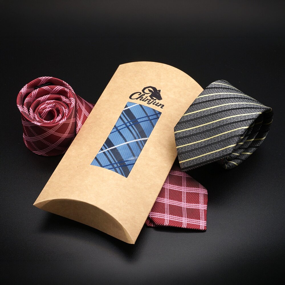 Tie_Box-【CHINJUN】劍寬7公分手打式領帶 盒裝 男士 送禮 窄版 韓版 畢業 面試 婚禮 送禮