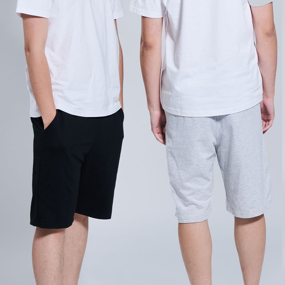 Tro-【CHINJUN 純棉系列】純棉休閒短褲 素面