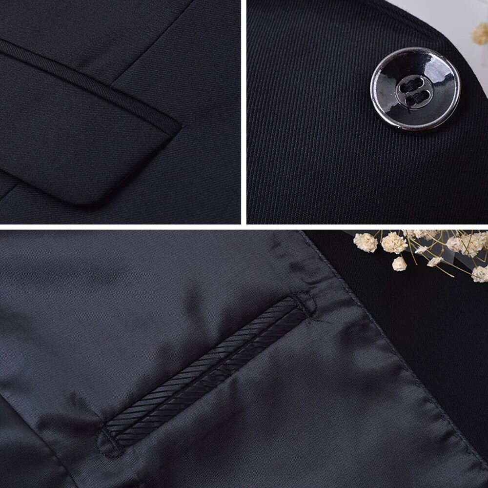 【WEISHTON】修身西裝外套-畢業 面試 上班 婚禮 商務 正式正裝-圖片-4