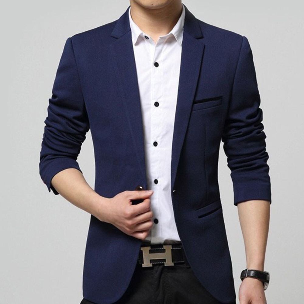 男士休閒西裝外套韓版修身獵裝微正式Blade小西服