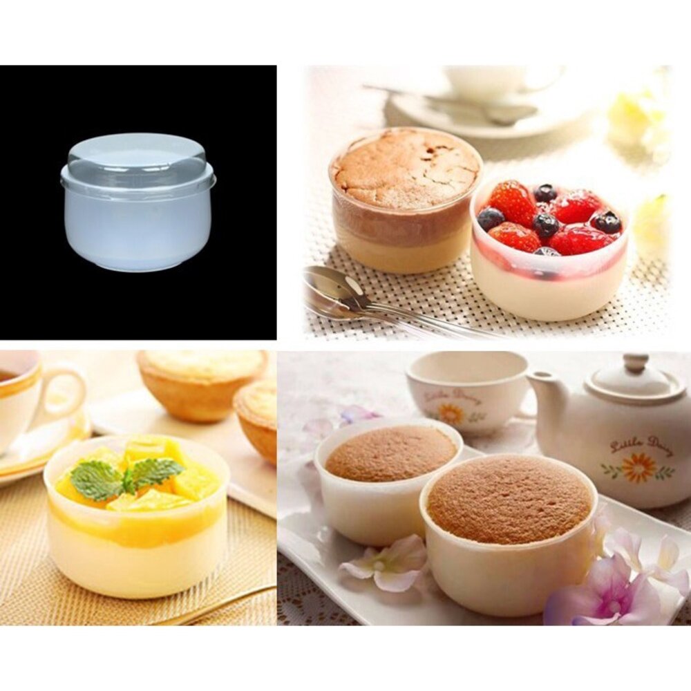 15561116-140ml 布丁燒杯 胖胖杯 奶酪杯 耐熱布丁杯 優格杯 PP杯 耐熱胖胖杯 布丁杯 巧緻 ，胖胖杯