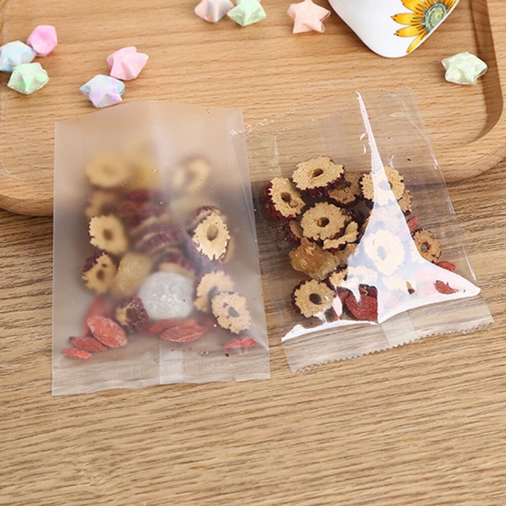 15603155674-素面 磨砂 透明 餅乾袋 熱封袋 機封袋 雪花酥袋 雪Q餅袋 糖果袋 月餅袋  《巧緻》 ，素面餅乾袋