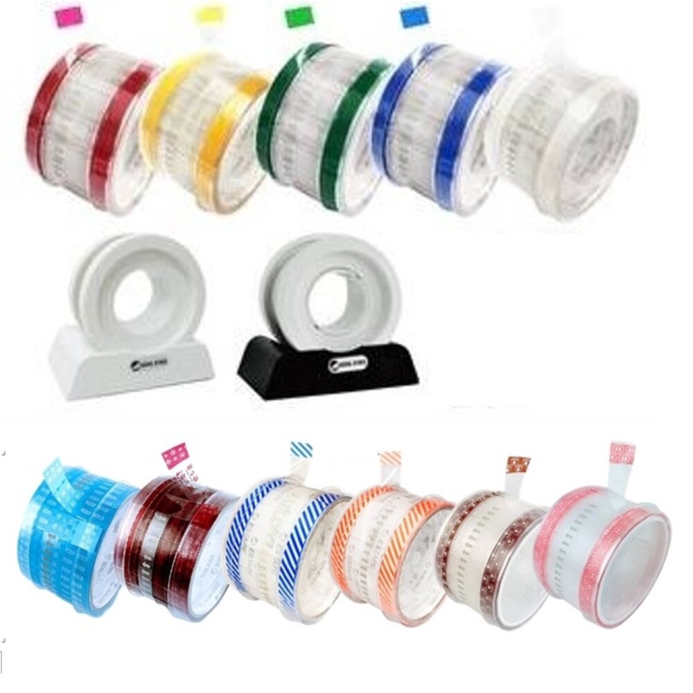 16532176076-易撕貼膠帶 易撕貼膠台 封口貼 膠帶 OPP封口膠帶 15mm 膠台 咖啡杯封口膠帶 巧緻 ，易撕貼