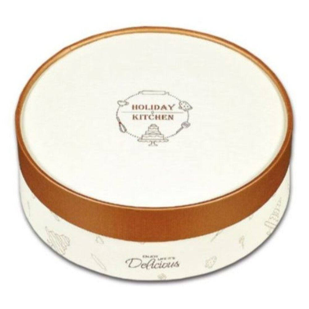 6吋 16cm 乳酪蛋糕盒 圓盒 乳酪球盒 蛋糕盒 西點盒 紙盒 起士蛋糕盒 巴斯克乳酪蛋糕盒 ,6吋乳酪盒-圖片-3