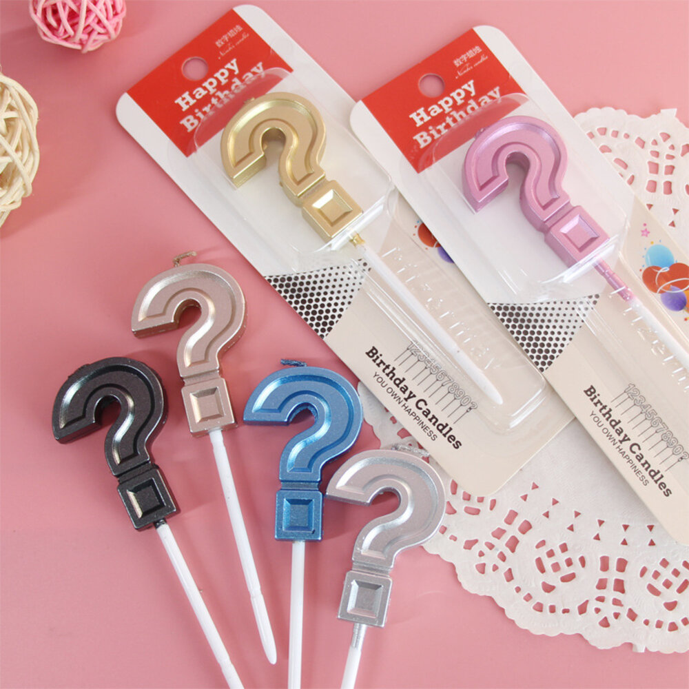 19177059909-《巧緻》 生日蠟燭 問號蠟燭  慶生蠟燭 ?蠟燭 ？蠟燭 ，問號蠟燭