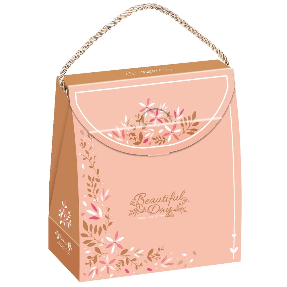 25105188886-《巧緻》 一斤提盒 新年包裝盒 春節包裝盒 糖果盒 雪花酥盒 年節包裝盒 手提式糖果盒 1斤 手提盒 ，提包盒