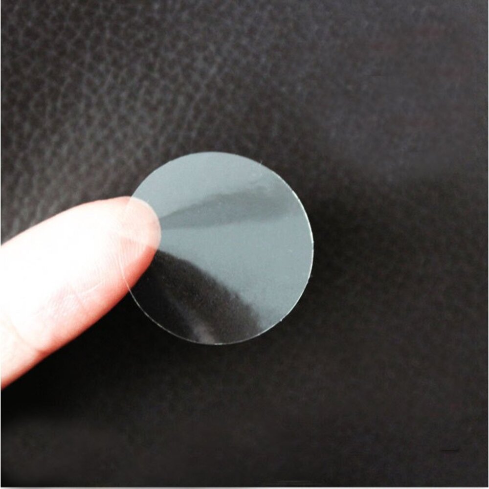 透明 封口貼 圓形貼紙 透明貼紙 透明封口貼 圓形透明封口貼 禮盒封口貼紙 盒子封口貼 S056 巧緻 ,透明圓形貼紙-圖片-1