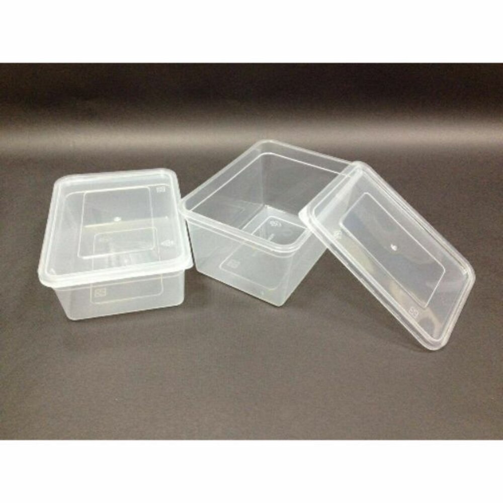 4028376129-【300組】700ml PP蓋 PP盒 700cc 塑膠盒 餅乾盒 蛋糕盒 保鮮盒 ，PP盒