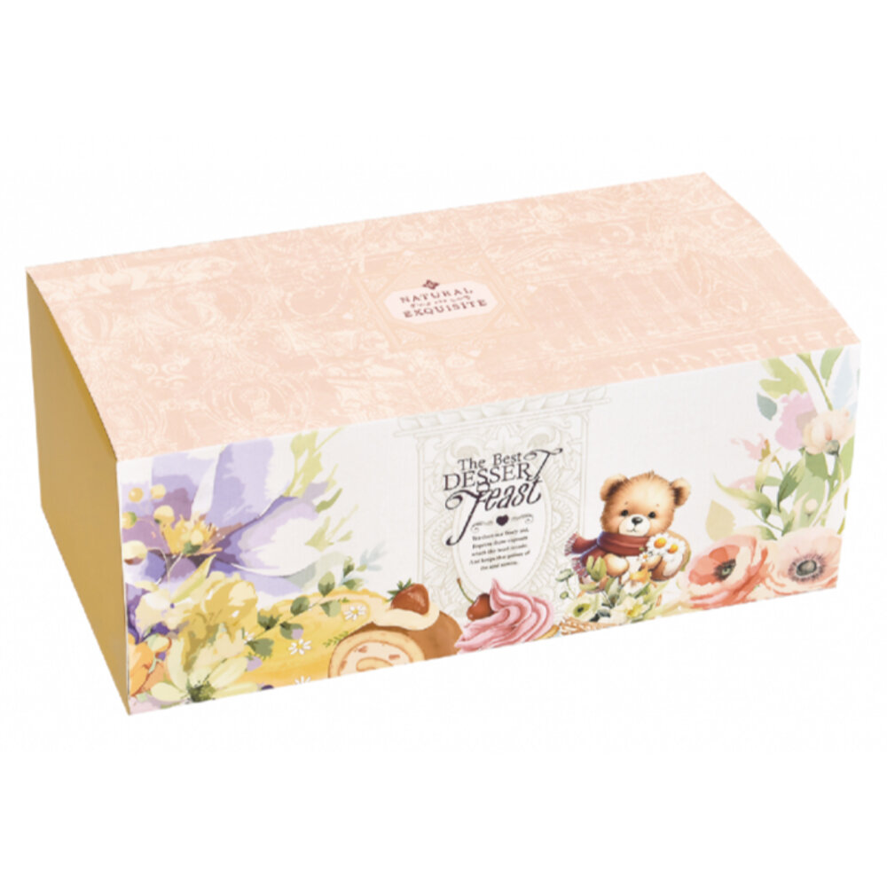 提姆 抽屜式瑞士捲盒 奶凍捲盒 蛋糕盒 彌月蛋糕盒 磅蛋糕 單片餅乾盒 生乳捲盒 ,提姆-圖片-1