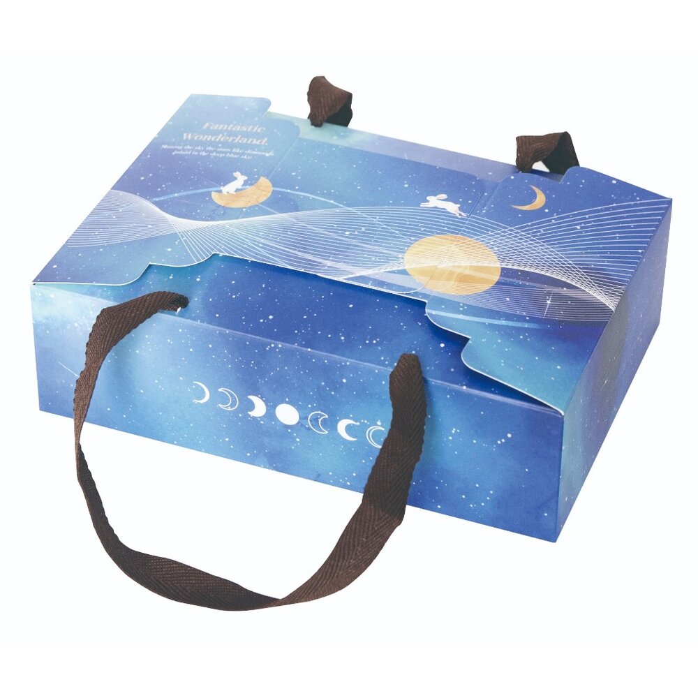 6入 上掀式提盒 日式提盒 手提盒 蛋黃酥包裝盒 月餅盒 芋頭酥盒 雪媚娘盒 《巧緻》 ,6入上掀式提盒-圖片-2