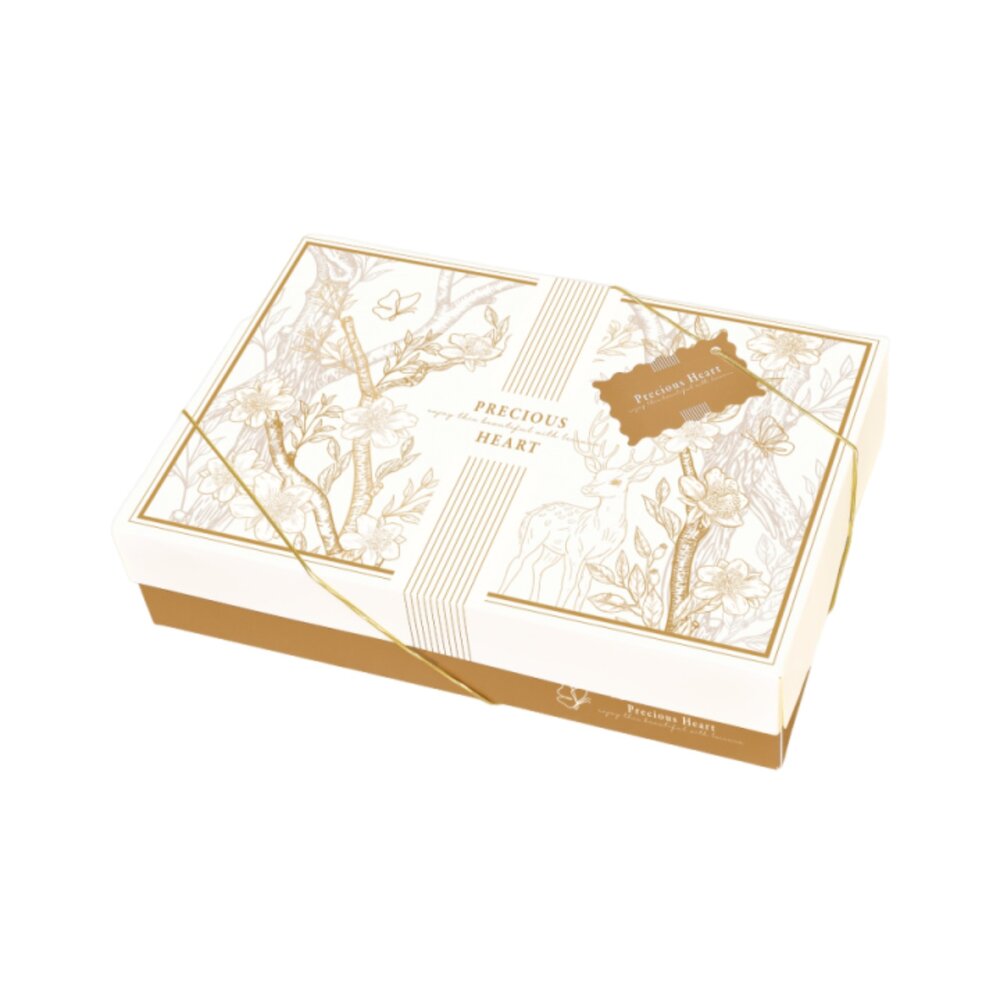 森之語 6入 8入 蛋黃酥包裝禮盒 綠豆椪包裝禮盒 月餅包裝禮盒 中秋節包裝禮盒 新年包裝盒 ,森之語 6、8入盒-圖片-1