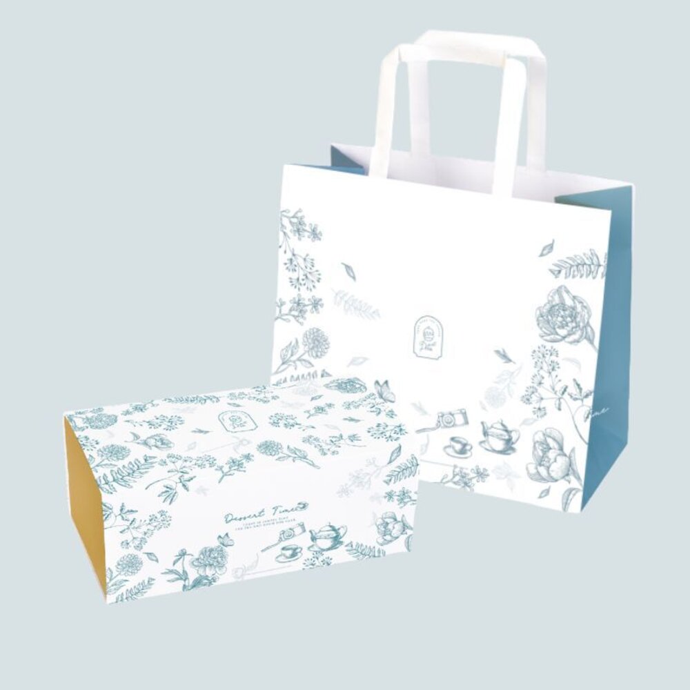 U105-花序 抽屜式瑞士捲盒 奶凍捲盒 蛋糕盒 彌月蛋糕盒 磅蛋糕 單片餅乾盒 生乳捲盒 ，花序抽屜盒