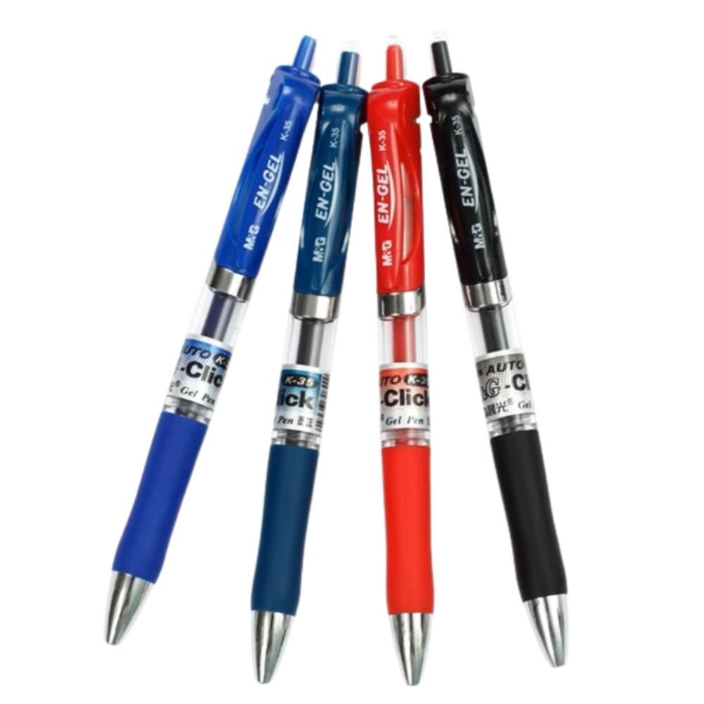 pen-晨光 0.5 中性筆 原子筆   紅筆 藍筆 黑筆 藍黑色  k35