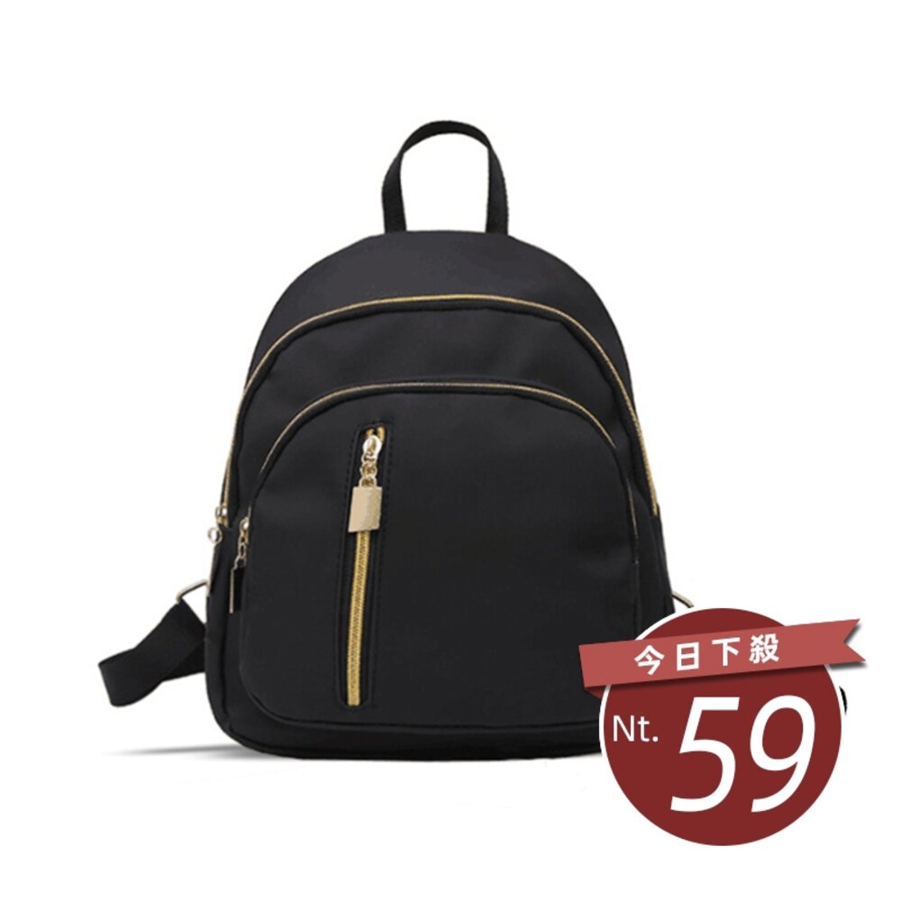 4255831156-【台灣發貨】韓版百搭個性小黑包【B19】
