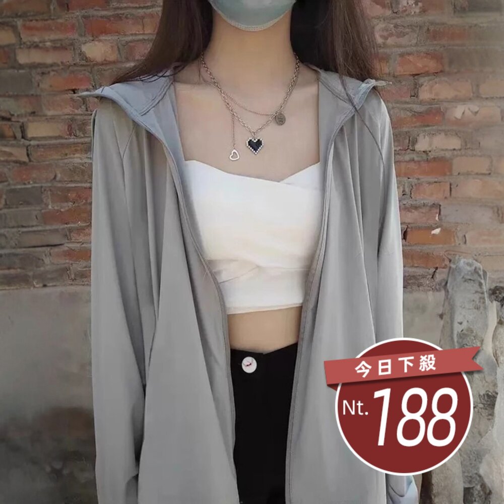  【台灣發貨】韓版夏季薄款透氣防曬外套 外套 防曬外套 女裝 上衣 衣服【J390】