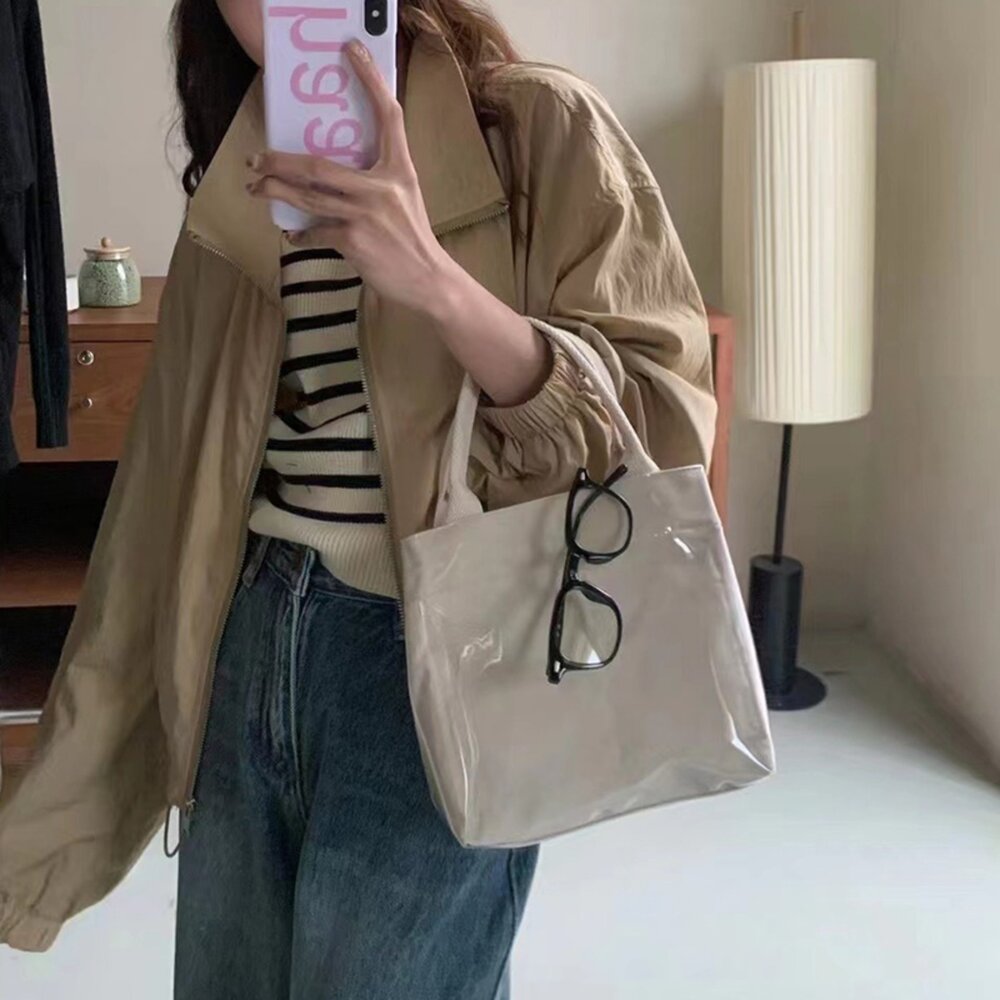 【台灣發貨】韓版短版小個子顯瘦防曬外套 外套 防曬外套 女裝 上衣 衣服【J396】-圖片-7